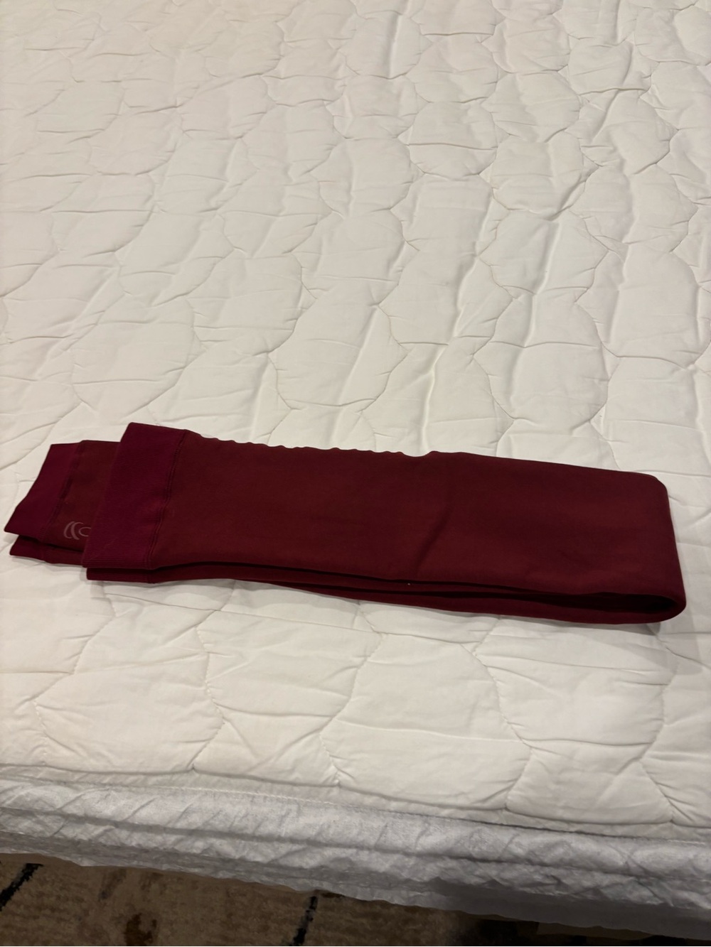 Cuddl Duds Women's Burgundy Leggings